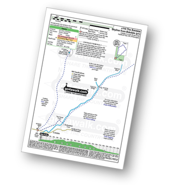 Walk route map with easy-to-follow route instructions for walk c110 The Eskdale Skyline from Wha House Farm, Eskdale pdf