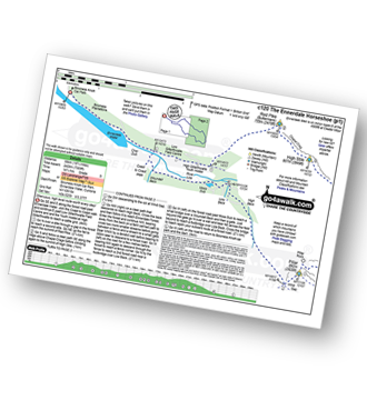 Map with easy-to-follow route details for walk c120 The Ennerdale Horseshoe pdf