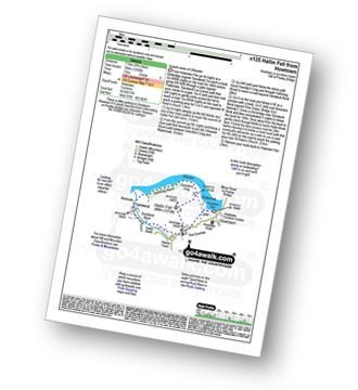 Walk route map with easy-to-follow route instructions for walk c125 Hallin Fell from Howtown pdf