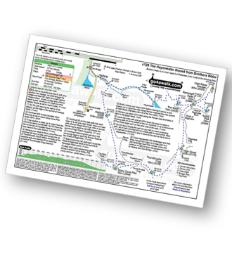 Map with easy-to-follow route details for walk c128 The Hayswater Round from Hartsop pdf