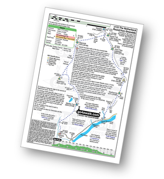 Map with easy-to-follow route details for walk c133 The Netherbeck Round from Greendale pdf