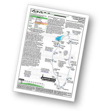 Walk route map with easy-to-follow route instructions for walk c134 Wether Hill and Loadpot Hill from Howtown pdf