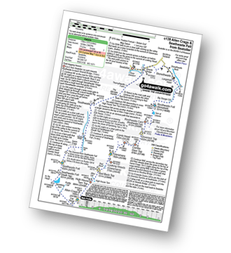 Walk route map with easy-to-follow route instructions for walk c139 Allen Crags, Glaramara and Seathwaite Fell from Seatoller pdf