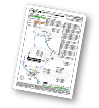 Map with easy-to-follow route details for walk c149 The Yewdale Fells from Coniston pdf