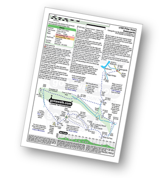 Walk route map with easy-to-follow route instructions for walk c160 Pillar from Gatesgarth, Buttermere pdf