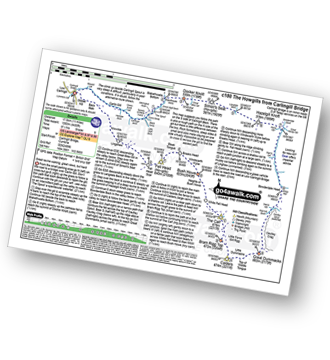 Walk route map with easy-to-follow route instructions for walk c180 The Howgills from Low Carlingill Bridge pdf