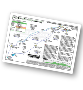 Walk route map with easy-to-follow route instructions for walk c181 Dollywaggon Pike and Seat Sandal from Patterdale pdf