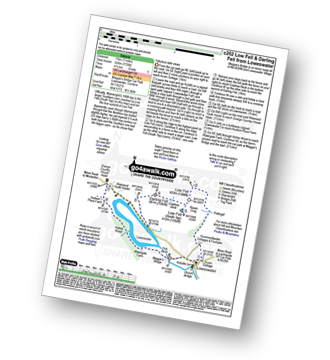 Walk route map with easy-to-follow route instructions for walk c202 Low Fell from Loweswater pdf