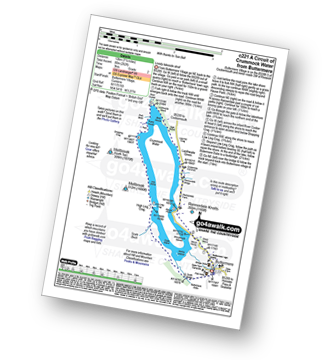 Map with easy-to-follow route details for walk c221 A Circuit of Crummock Water from Buttermere pdf