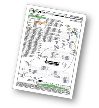 Map with easy-to-follow route details for walk c235 The Deepdale Horseshoe from Patterdale pdf