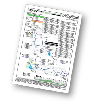 Walk route map with easy-to-follow route instructions for walk c249 The Knott and Angletarn Pikes from Patterdale pdf