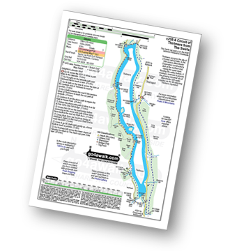 Map with easy-to-follow route details for walk c259 A Circuit of Thirlmere pdf