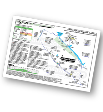 Walk route map with easy-to-follow route instructions for walk c263 The High Stile Ridge from Buttermere pdf