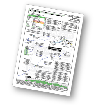 Walk route map with easy-to-follow route instructions for walk c264 The Grisedale Round from Patterdale pdf