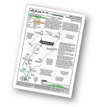 Walk route map with easy-to-follow route instructions for walk c266 Seat Sandal and Fairfield from Grasmere pdf