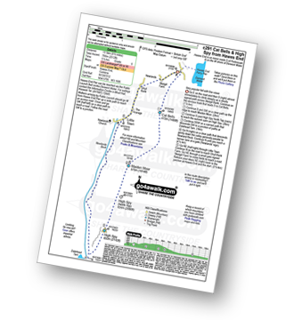 Walk route map with easy-to-follow route instructions for walk c291 Cat Bells and High Spy from Hawes End pdf