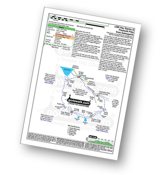 Map with easy-to-follow route details for walk c295 Hay Stacks and Fleetwith Pike from Gatesgarth, Buttermere pdf