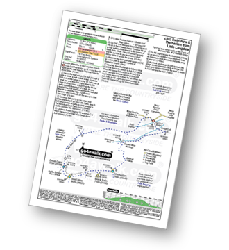 Walk route map with easy-to-follow route instructions for walk c303 Swirl How and Wetherlam from Little Langdale pdf