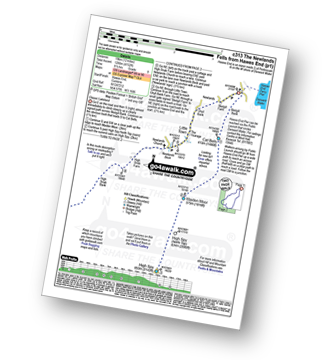 Walk route map with easy-to-follow route instructions for walk c313 The Newlands Fells from Hawes End pdf
