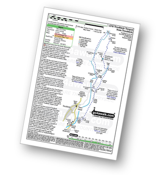 Walk route map with easy-to-follow route instructions for walk c316 Troutbeck Tongue from Troutbeck pdf