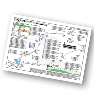 Walk route map with easy-to-follow route instructions for walk c317 Cross Fell from Kirkland pdf