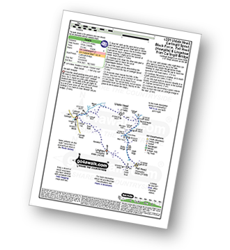 Walk route map with easy-to-follow route instructions for walk c331 Uldale Head (Howgills), Carlingill Spout, Fell Head (Howgills) and Lingshaw from Carlingill Bridge pdf