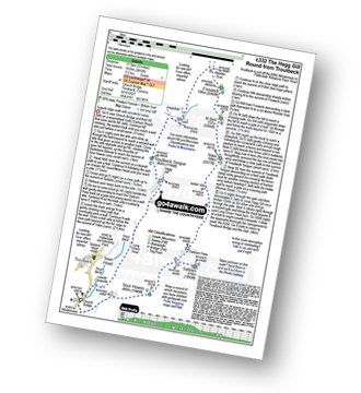 Map with easy-to-follow route details for walk c332 The Hagg Gill Round from Troutbeck pdf