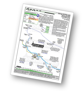 Walk route map with easy-to-follow route instructions for walk c344 Aye Gill Pike and Snaizwold Fell from Dent pdf