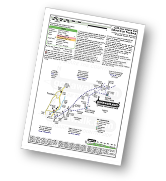 Walk route map with easy-to-follow route instructions for walk c349 Sour Howes and Sallows from Troutbeck pdf