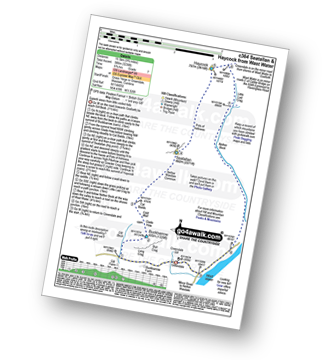 Map with easy-to-follow route details for walk c364 Seatallan and Haycock from Wast Water pdf