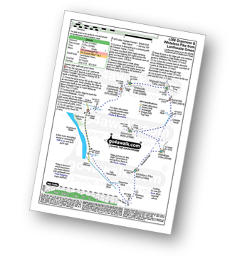 Walk route map with easy-to-follow route instructions for walk c366 Grasmoor and Whiteless Pike from Lanthwaite Green pdf