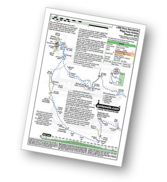 Map with easy-to-follow route details for walk c368 Nine Standards Rigg from Kirkby Stephen pdf