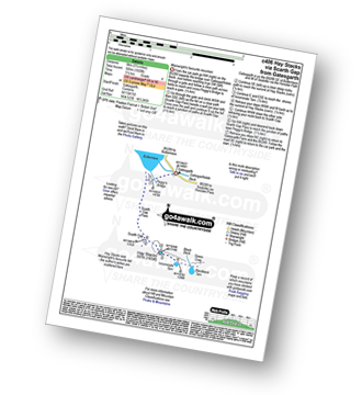 Walk route map with easy-to-follow route instructions for walk c406 Hay Stacks from Gatesgarth, Buttermere pdf