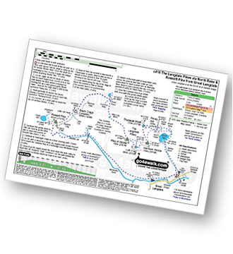 Walk route map with easy-to-follow route instructions for walk c418 The Langdale Pikes via North Rake and Rossett Pike from Great Langdale pdf