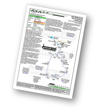 Walk route map with easy-to-follow route instructions for walk c421 Mellbreak and Hen Comb from Loweswater pdf