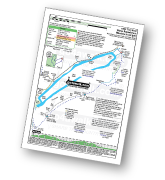 Walk route map with easy-to-follow route instructions for walk c423 The Wast Water Round from Wasdale Head, Wast Water pdf