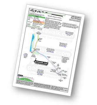 Map with easy-to-follow route details for walk c432 Helvellyn from Thirlmere pdf