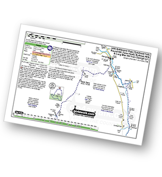 Walk route map with easy-to-follow route instructions for walk c450 Bellbeaver Rigg (Tynehead Fell), Round Hill (Tyne Head), Bullman Hills and Long Man Hill from Garrigill pdf