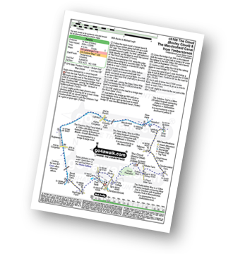 Map with easy-to-follow route details for walk ch108 The Cloud (Bosley Cloud) and The Macclesfield Canal from Timbersbrook pdf