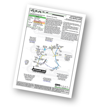 Map with easy-to-follow route details for walk ch115 North Rode from Bosley Locks pdf