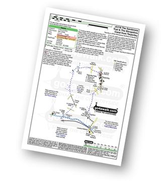 Map with easy-to-follow route details for walk ch116 The Sandstone Trail and The Shropshire Union Canal from Tarpoley pdf