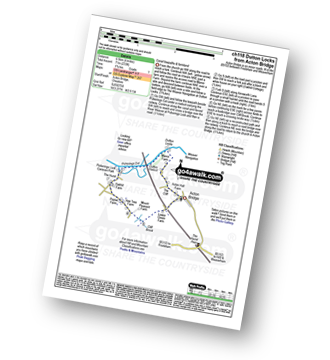 Walk route map with easy-to-follow route instructions for walk ch118 Dutton Locks from Acton Bridge pdf