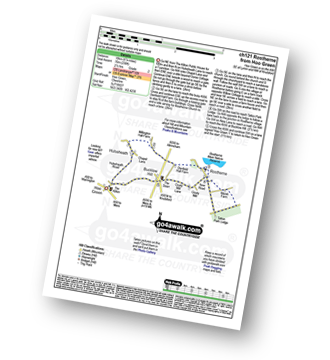 Map with easy-to-follow route details for walk ch121 Rostherne from Hoo Green pdf