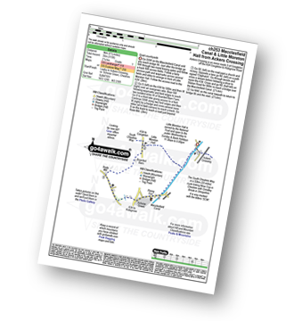 Walk route map with easy-to-follow route instructions for walk ch253 Little Moreton Hall from Ackers Crossing pdf