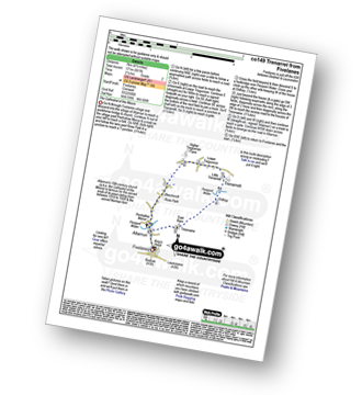 Walk route map with easy-to-follow route instructions for walk co149 Trenarret from Fivelanes pdf