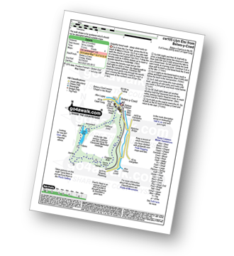 Walk route map with easy-to-follow route instructions for walk cw105 Llyn Elsi from Betws-y-Coed pdf