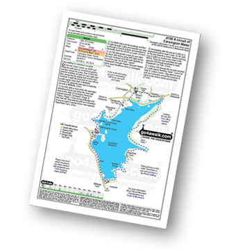 Walk route map with easy-to-follow route instructions for walk d106 A Circuit of Carsington Water pdf