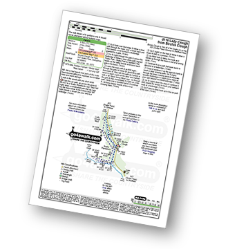 Map with easy-to-follow route details for walk d116 Lady Clough from Birchin Clough pdf