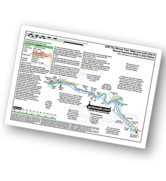 Map with easy-to-follow route details for walk d202 The Monsal Trail, Water-cum-Jolly Dale and Monsal Head from Miller's Dale Station pdf