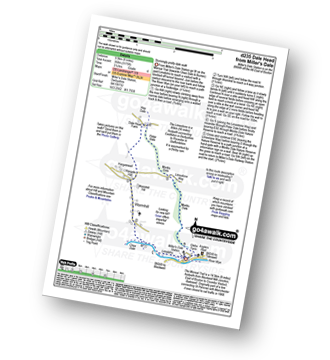 Walk route map with easy-to-follow route instructions for walk d235 Dale Head from Miller's Dale pdf